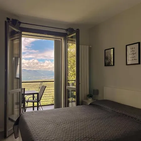 Terrazzadolcevista - Panoramico Sui Tre Laghi Apartman Massino Visconti